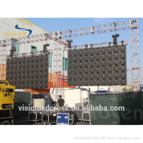 2017 New P6.67 outdoor waterproof billboard LED display screen